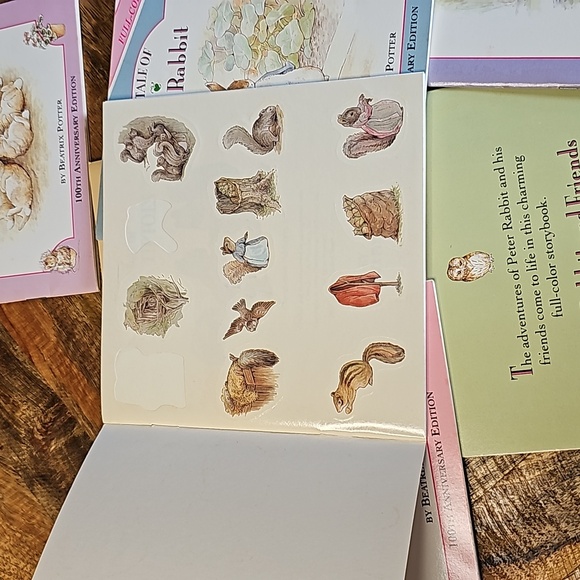 Vintage Peter Rabbit and Friends book and sticker collection set - Picture 12 of 14